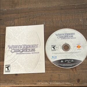 Sony White PlayStation 3 Game White Knight Chronicles